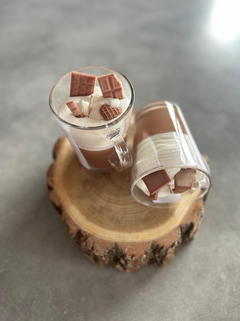 Bougie gourmande chocolat au lait - Matana Création
