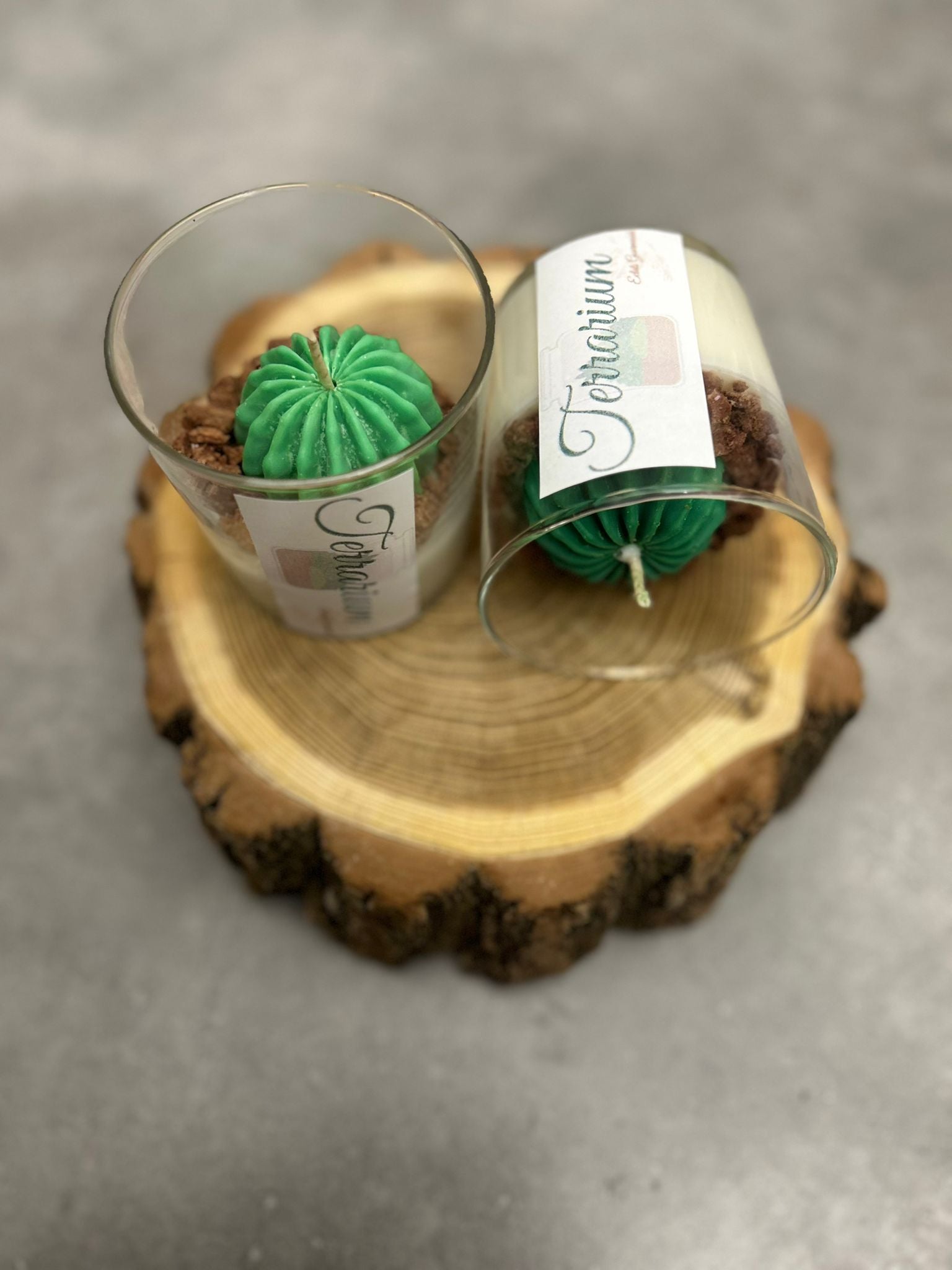 Bougie gourmande Terrarium - Matana Création