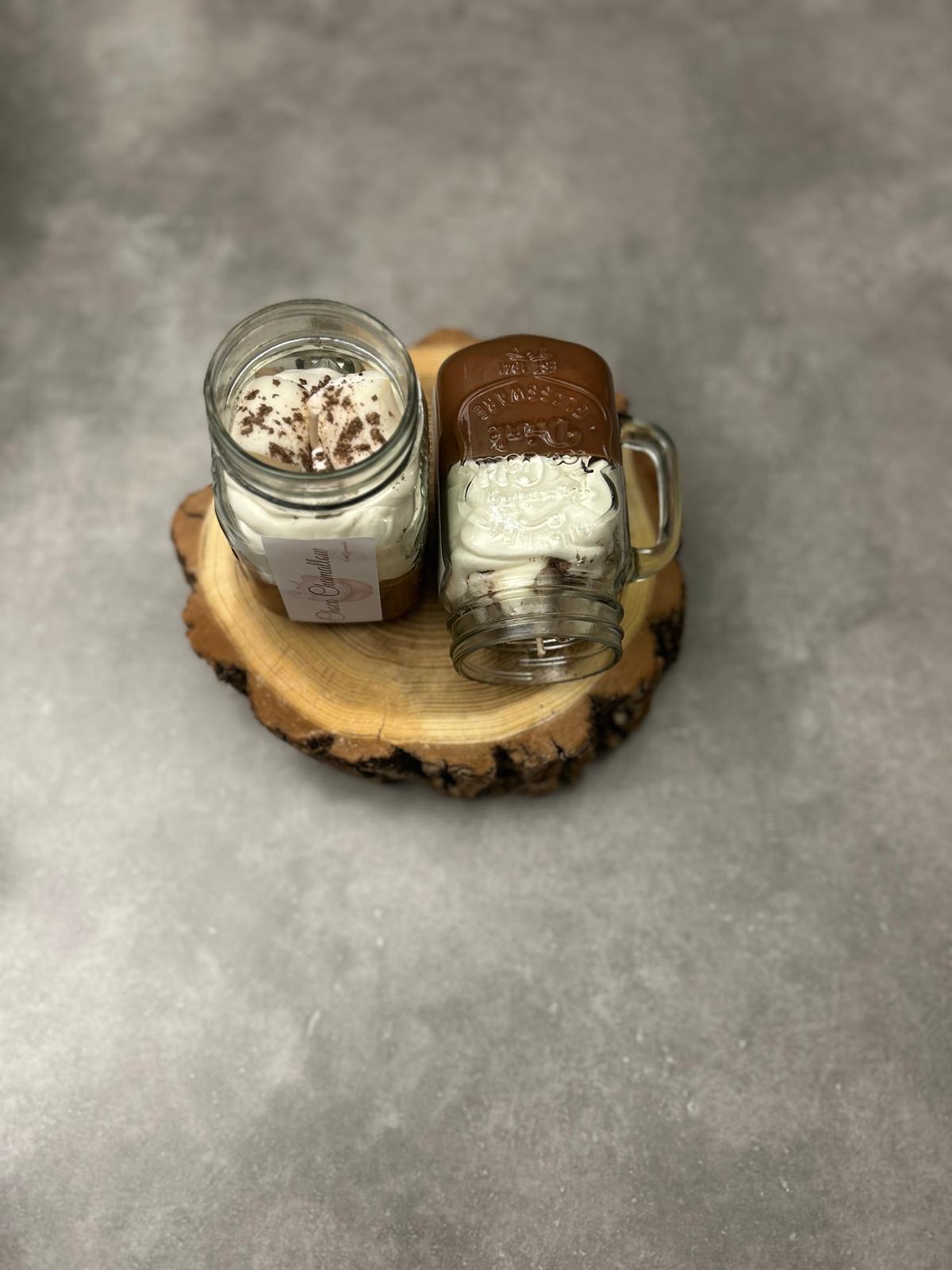 Bougie gourmande Choco'Chamallow - Matana Création