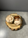 Bougie gourmande Rocher praliné - Matana Création
