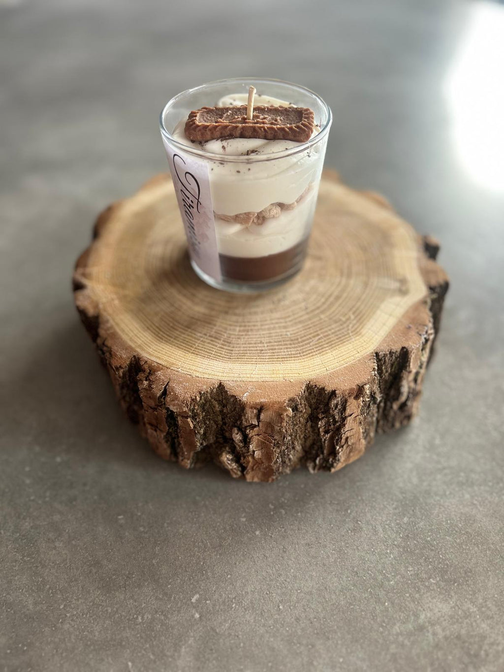 Bougie gourmande Tiramisu - Matana Création