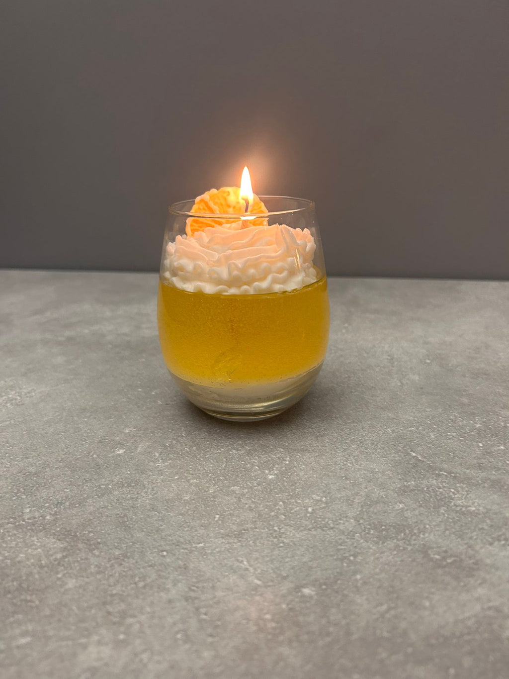 Bougie gourmande Limonade citron-coco - Matana Création
